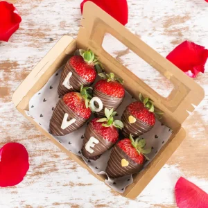 FRUTILLAS CON CHOCOLATE